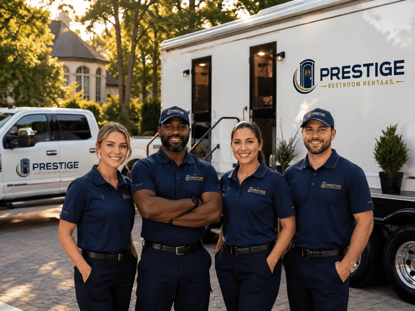 Trusted Luxury Portable Restrooms company in Berthold, ND